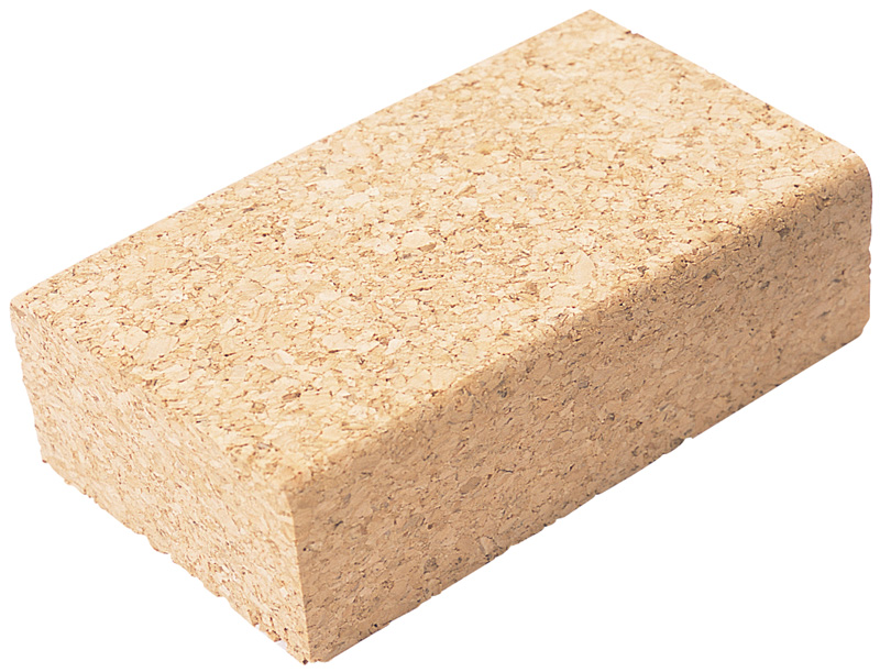 110 X 65 X 30mm Cork Sanding Block - 66082 