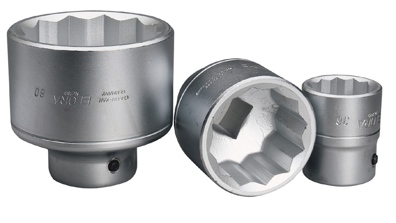 80mm 1" Square Drive Elora Bi-Hexagon Socket - 67400 