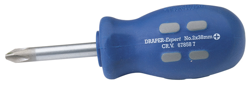 Expert 38mm X No 2 Cross Slot Mechanics Screwdriver (Sold Loose) - 67858 