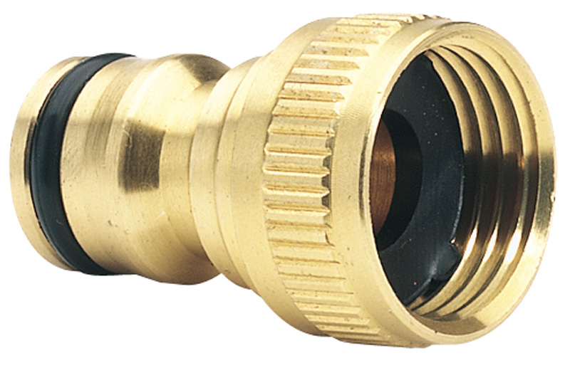 Expert Brass 1/2" BSP Garden Hose Tap Connector - 68429 