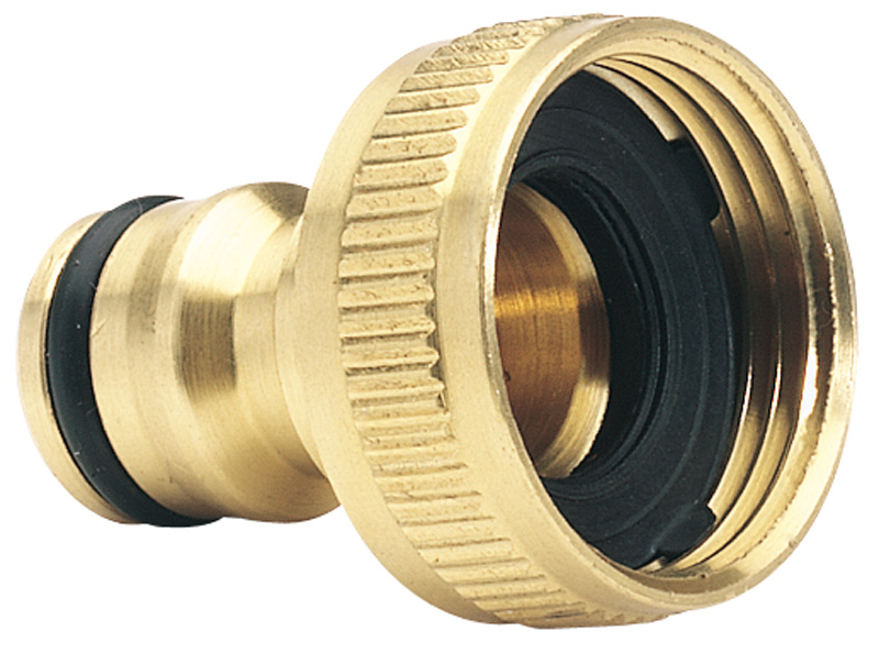 Expert Brass 3/4" BSP Garden Hose Tap Connector - 68430 