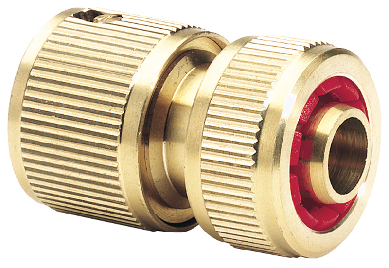 Expert 1/2" Hose Connector With Water Stop - 68433 