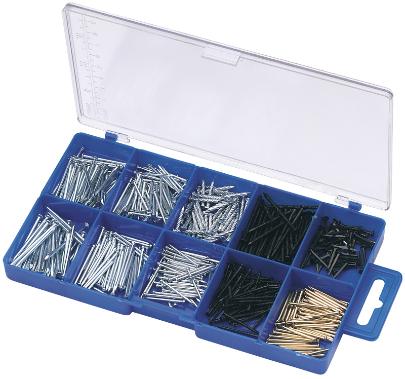 485 Piece Nail And Pin Assortment - 69042 