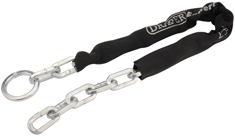Expert 8mm X 0.91m Heavy Duty Square Link Security Chain And Cover - 69063 