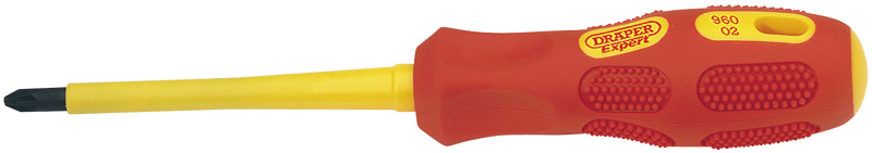 Expert No 2 X 100mm Fully Insulated PZ Type Screwdriver (Sold Loose) - 69232 