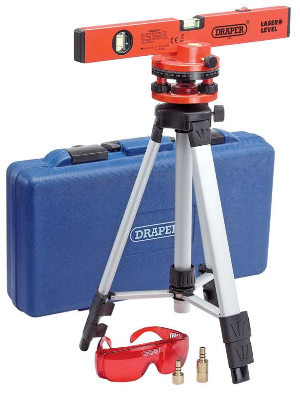 400mm Laser Level Kit With 360° Swivelling Tripod - 69580 