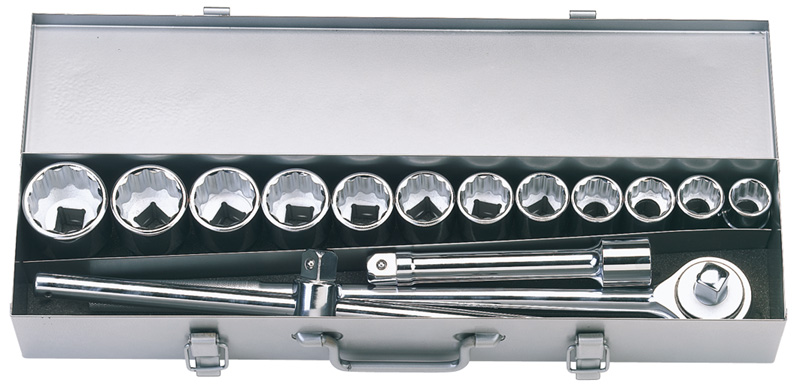 15 Piece 3/4" Square Drive Silverdrive® Metric Socket Set - 69682 