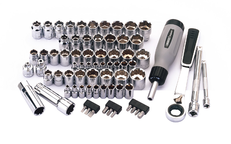 Expert 71 Piece Metric Vortex Drive Socket Set - 71244 