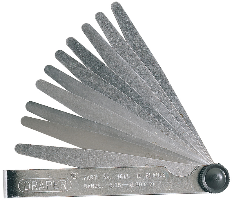 10 Blade Metric Feeler Gauge Set - 73988 