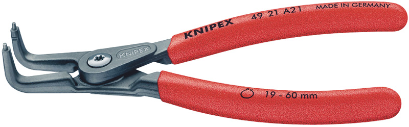 Expert 130mm 90° External Straight Tip Circlip Pliers 3 - 10mm Capacity - 75093 