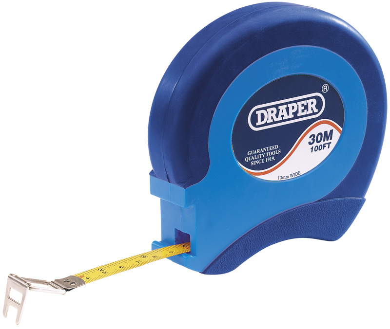 30m/100ft Steel Measuring Tape - 75302 