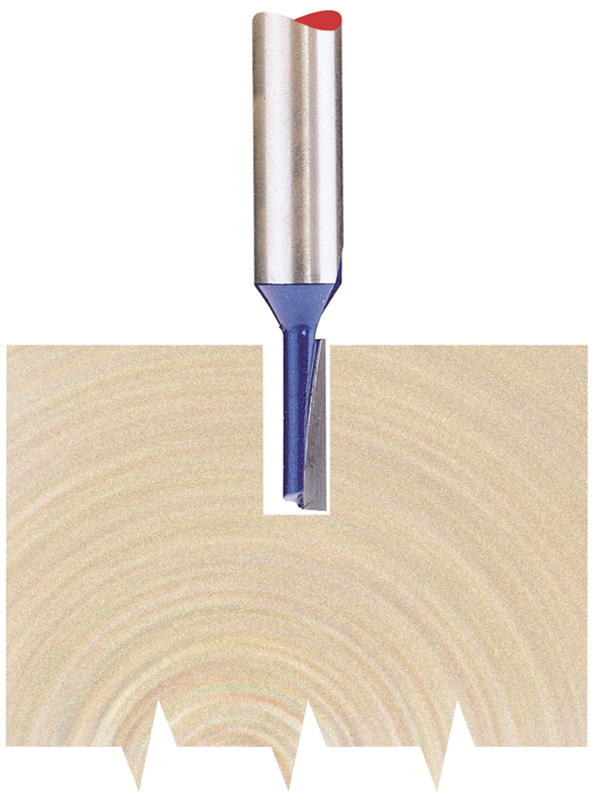 1/4" Straight 3 X 11mm TCT Router Bit - 75330 