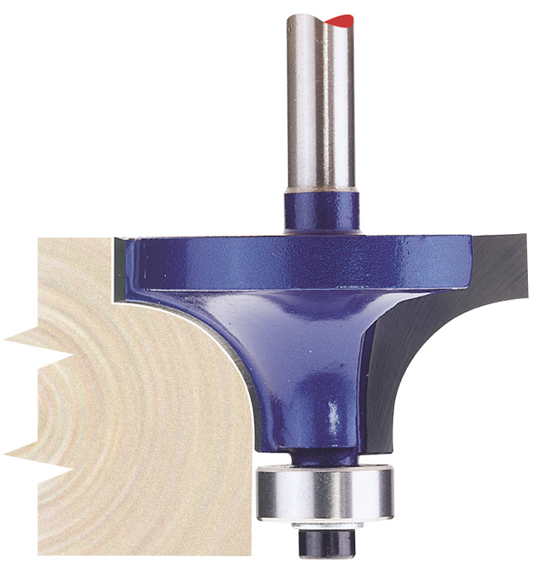 1/4" Rounding 38 X 14mm Radius TCT Router Bit - 75343 