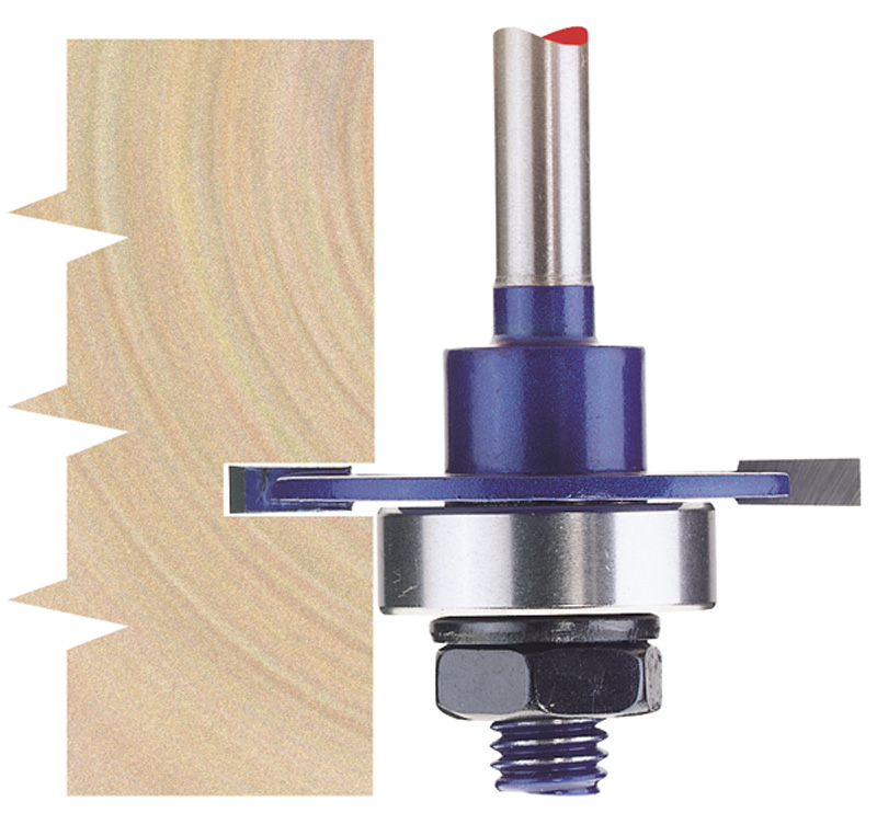 1/4" Biscuit No. 10 TCT Router Bit - 75347 