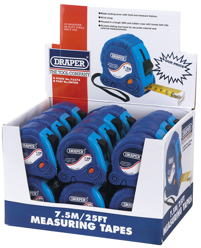 7.5m/25ft Measuring Tape - 75374 