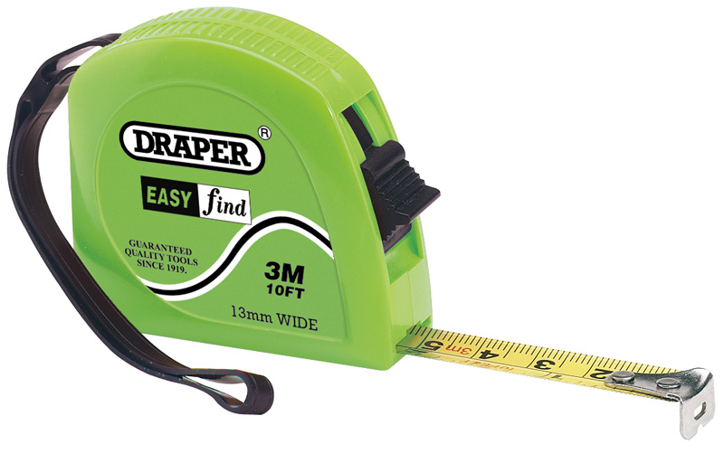 3m/10ft Easy Find Measuring Tape - 75880 