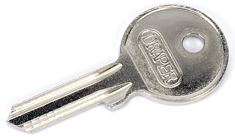 Draper Key Blank for 21577 75mm Close Shackle Padlock78796 