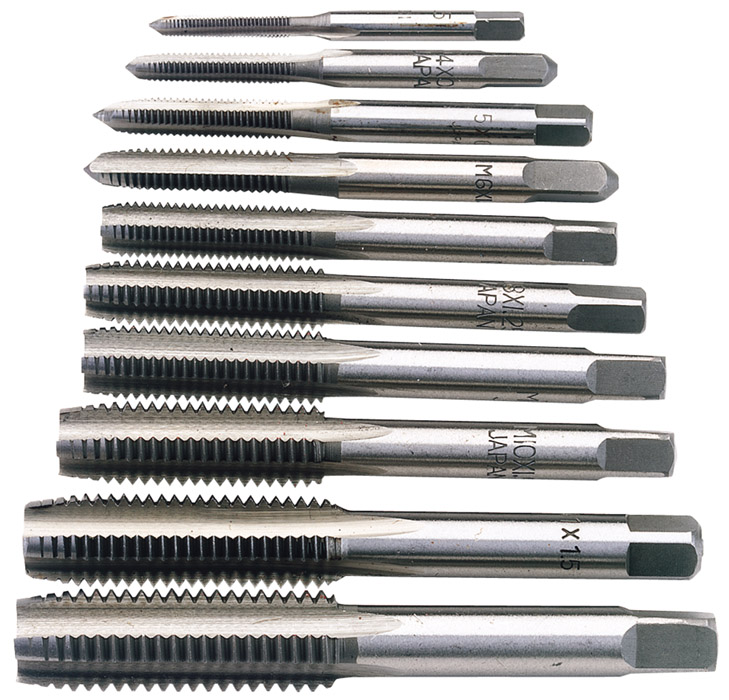 10 Piece Metric Hand Tap Set - 79200 