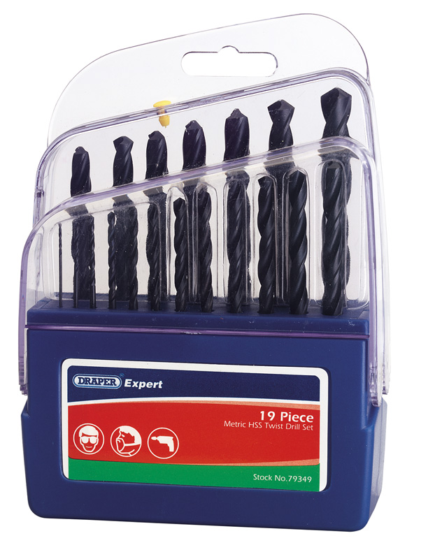 Expert 19 Piece Metric Twist Drill Set - 79349 