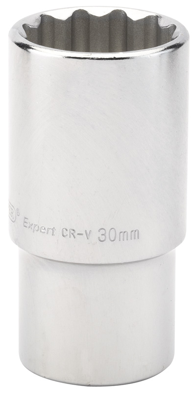Expert 30mm 1/2" Square Drive Hi-Torq® 12 Point Deep Socket (Sold Loose) - 83929 