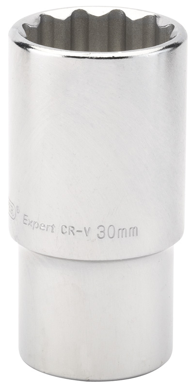 Expert 30mm 1/2" Square Drive Hi-Torq® 12 Point Deep Socket (Sold Loose) - 83929 