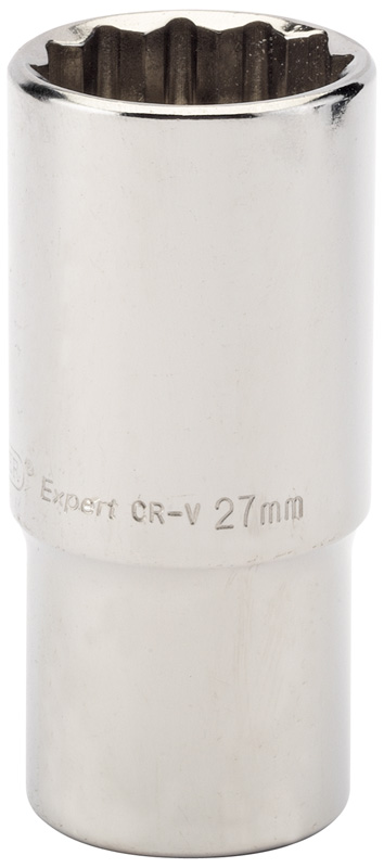 Expert 27mm 1/2" Square Drive Hi-Torq® 12 Point Deep Socket (Sold Loose) - 83937 