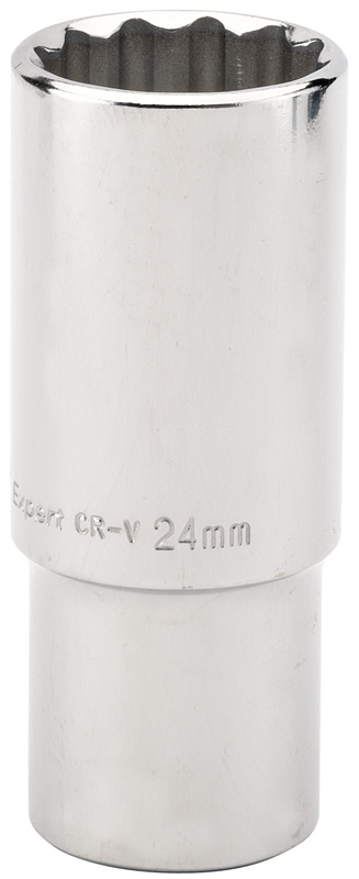 Expert 24mm 1/2" Square Drive Hi-Torq® 12 Point Deep Socket - 83945 