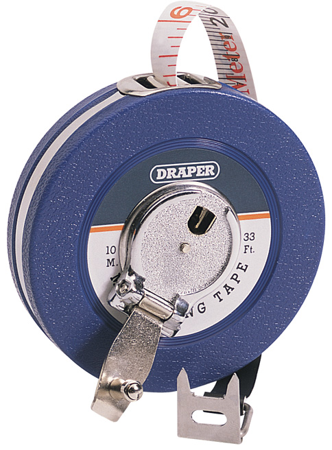 Expert 10m/33ft Fibreglass Measuring Tape - 88213 