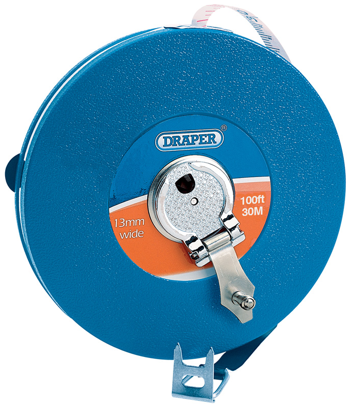 Expert 30m/100ft Fibreglass Measuring Tape - 88216 