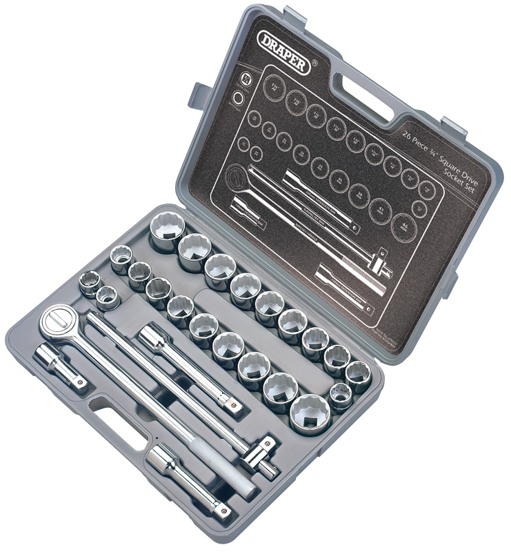 26 Piece 3/4" Square Drive Silverdrive Socket Set - 89029 