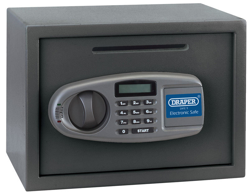 250mm X 350mm X 250mm Electronic Safe With Posting Slot - 89333  - DISCONTINUED 