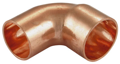 18mm End Feed 90 deg Street Elbow - EFSE-18