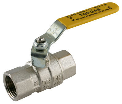 3/4" Fi BSPT Pro-Fit Yello Lever Ball Valve - EPS-161515 