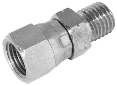 14mm x 9/16 JIC MALE x FEMALE SWIVEL ADAPTOR - 01626