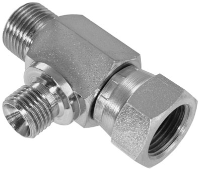 1/2" BSP x 1/2" BSP x 1/4" BSP MALE x FEMALE x MALE TEE - 02032