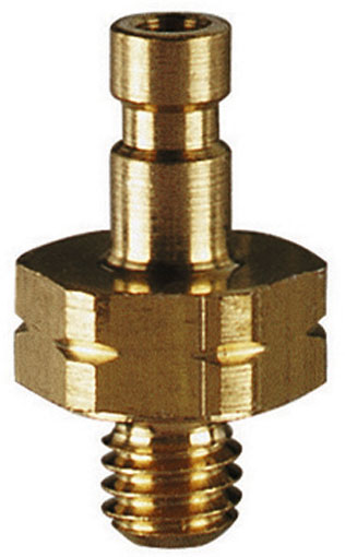 M3 METRIC MALE PLUG BRASS UNPLATED - 02SFAM03MXX