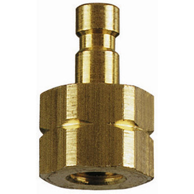 M3 METRIC FEMALE PLUG BRASS UNPLATED - 02SFIM03MXX