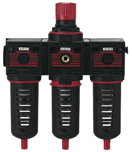 1/2" FILTER BANK - WALL MOUNT - 075-BA-WALL