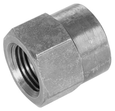 1/4" BSPP FEMALE CRIMP STEEL NUT - 08021