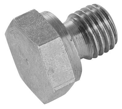 10mm x 1.0mm METRIC SOLID STEEL PLUG - 09179