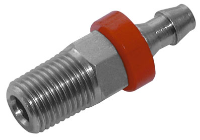 1/8" MALE STRAIGHT BSP x 1/4 PI - 09258