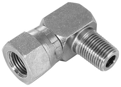 1" BSP x 1" BSP SWIVEL MALE x FEMALE 90 ELBOW - 09409