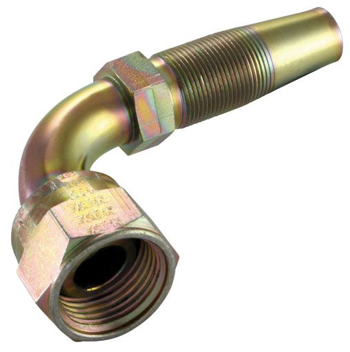 1/4" BSP FEMALE SWIVEL 90 X 1/4" ID HOSE - 11.011-4-4