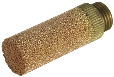 M5 ROUND BRASS SILENCER - 12100500