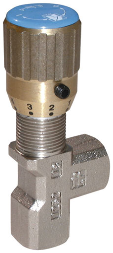 3/8" BSP UNI-DIRECTIONAL 90 FLOW VALVE - 1252-2017