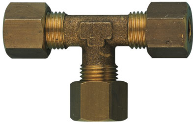22mm OD EQUAL BRASS TEE - 13200-22
