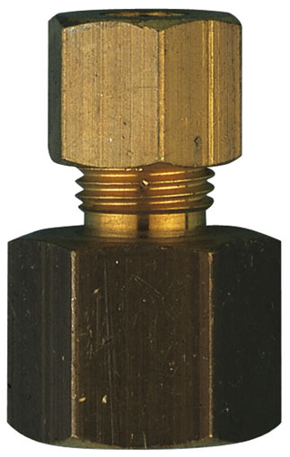 22mm OD x 3/4" BSPP FEMALE BRASS ADAPTOR - 13500-22-34