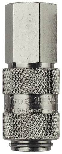 3/8" BSPP FEMALE COUPLING "PCL STYLE" - 19KAIW17MPX