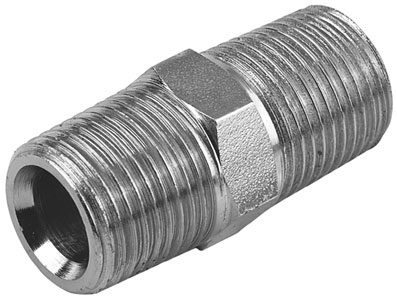 1/4" BSPT x 3/8" NPTF MALE x MALE ADAPTOR - 1BNT0406