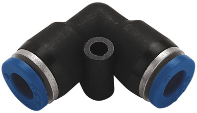 Pneumatic Tee BSP Male Stud To Hose Tube Inline Push Fit Connector Air Line